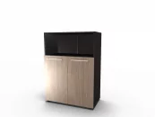 Шкаф с глухими малыми дверьми и топом_7