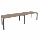 Рабочая станция на П-образном м/к ONIX O.MP-RS-2.4.8 Тиувуд Темный/Антрацит_131