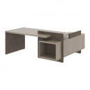 Стол руководителя правый WOOD&STONE СФ-531212 Дрифтвуд Бетон Чикаго темный_5