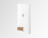 Шкаф для одежды с полками и штангой (лев/прав) Джерси 601.17_4