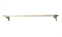 Полка навесная Марлен 498 Кремовый белый Патина_0