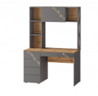 Стол с надстройкой (лев/прав) Монако 902.301 Дуб Вотан Оникс Графит_5