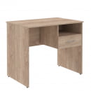 Стол письменный (S-900) R с правой подвесной тумбой Дуб Сонома Светлый_5
