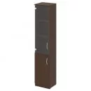 Шкаф высокий узкий левый (1 низкая дверь ЛДСП NOVA S В.СУ-1.2 L Венге Цаво_10