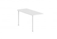 Приставка для стола на двух опорах Sigma SG.445.WH Белая_82