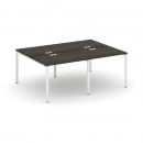 Рабочая станция двухсторонняя на 4 места CONCEPT CN.DRS-005 Дуб Мали Белый_4