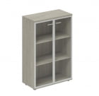 Шкаф средний со стеклом Wing WN.801.OL.AL Дуб светлый_6