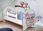 Кровать детская с фотопечатью без ящика 800*1600 Совята_1