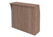 Стойка ресепшн прямая IMAGO РС-2 Ясень Шимо_1