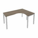 Стол письменный METAL SYSTEM БП.СА-4 Пр Вяз/Серый_22