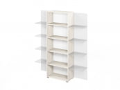 Стеллаж дополнительный LEMO L-641 Сосна Скандинавия_0