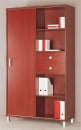 Стеллаж-купе с дверью ДСП В440.1 Бургунди_63