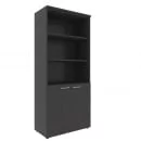 Шкаф с 1 комплектом глухих малых дверей и топом XHCS 85.5 Легно Темный_17