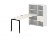 Рабочая станция EDIS ELRST 1117 Ясень Траун Черный Белый_10