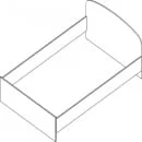 Кровать Проспект Гм.КРО-12 венге_4