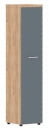 Шкаф колонка с глухой дверью и топом Torr LUX TLHC 42.1 Дуб Бофорд Серо-голубой_7