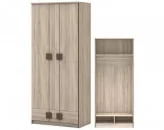 Шкаф 2-х дверный с ящиками Диско Шк24_1