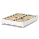 Кровать двуспальная с ортопедическим основанием Ornata 	Н-460 Белый Шагрень_1