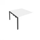 Проходной наборный элемент переговорного стола Metal System Б.ППРГ-2 Белый/Антрацит_1