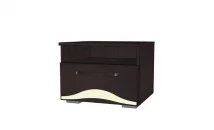 Тумба прикроватная Верона 01 Венге/Дуб молочный_0