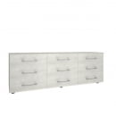 Тумба модульная трехсекционная YALTA LT-TS 3.3 Снежная Патина_1