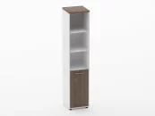 Шкаф 4 узкий верх открытый Deka 10.19.11Пр Дуб Верцаска/Белый_37