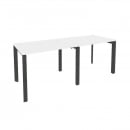 Рабочая станция на П-образном м/к ONIX O.MP-RS-2.1.7 Белый Бриллиант/Антрацит_124