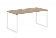Стол письменный EDIS EQST 1580 Дуб Денвер светлый Белый_50