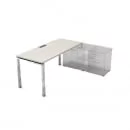Стол рабочий GLOSS LINE НСТП-П.984 Ivory_57