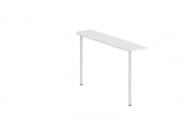 Приставка для стола на двух опорах Sigma SG.441.WH Белая_78