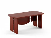 Стол рабочий В102 Бургунди_3
