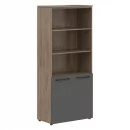 Шкаф с 1 комплектом глухих малых дверей MORRIS TREND MHC 85.5 Антрацит Кария Пальмира_4