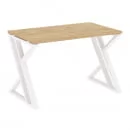 Стол рабочий LOFT VR.L-SRZ-2.7 Металл черный Дуб Аттик_5