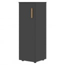 Шкаф-колонка с глухой средней дверью левый Forta FMC 40.1 L Черный графит_18