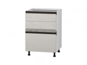 Напольный шкаф (3 ящика с доводчиком Titusoft) Бостон 61_17