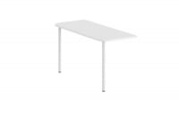 Приставка для стола на двух опорах Sigma SG.444.WH Белая_81