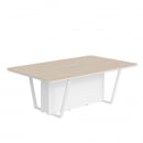 Стол для заседаний Line СФ-571722.1 Дуб серый Черный графит_5