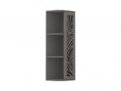 Шкаф торцевой Грейс 105.18 левый Оникс_18