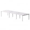 Бенч-система на 6 мест на металлокаркасе Everprof EVO 254S017 (4740) Белый_10