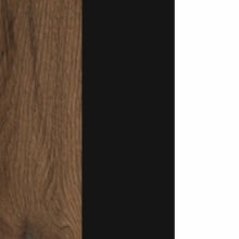 Дуб Денвер темный/Черный/Белый