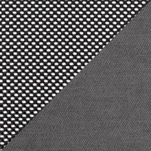 Сетчатый акрил черный / Полиэстер серый (535)