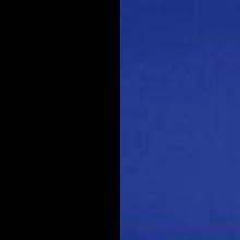 Черный/ ярко-синий