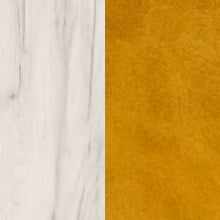 Дуб Крафт белый/Велюр 009