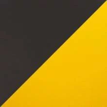 Экокожа комбинированный серый/желтый