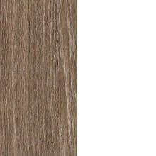 Дуб темный/Белый