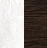 Бетон пайн белый/Венге