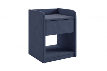 Тумба дизайнерская Аманда 2 ТМ-003.2 топаз (велюр) / TM-003.2