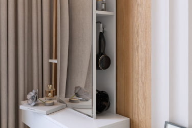 Туалетный стол Мария СТМ-01 Белый / STM-01