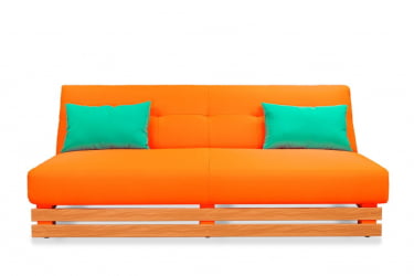 Диван МАНГО 1 (2 категория) Оранжевый / MANGO