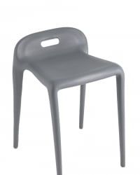 Табуретка Слеттен пластик Серый / Sletten